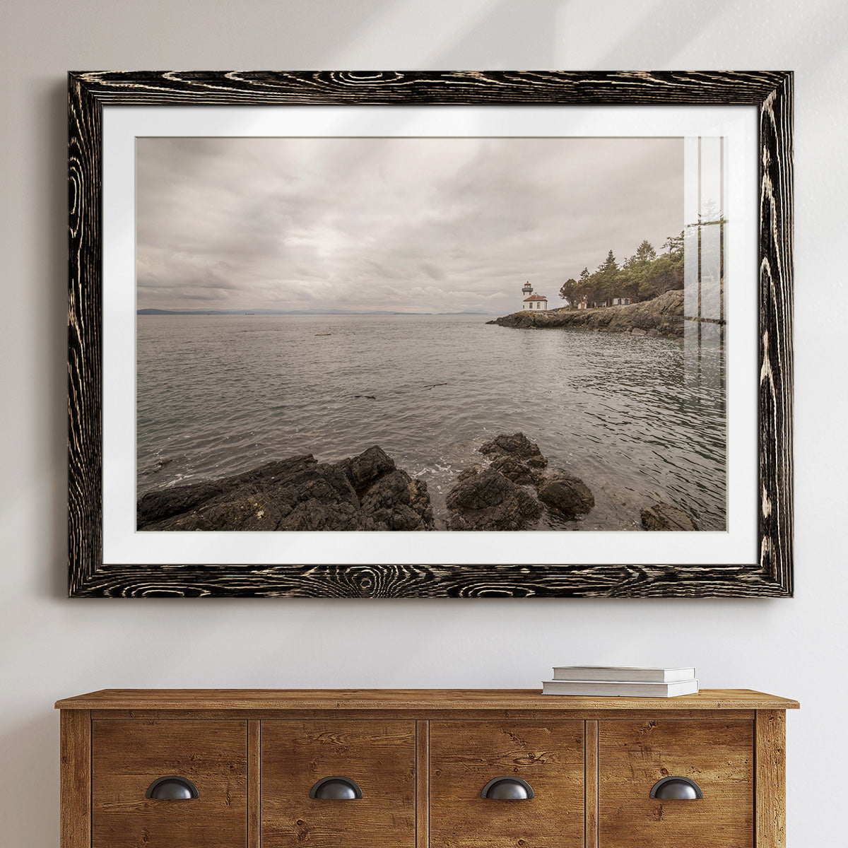 Solitary-Premium Framed Print - Ready to Hang