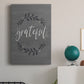 Grateful Wreath Premium Gallery Wrapped Canvas - Ready to Hang