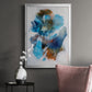 Misty Blue II - Modern Framed Canvas Print