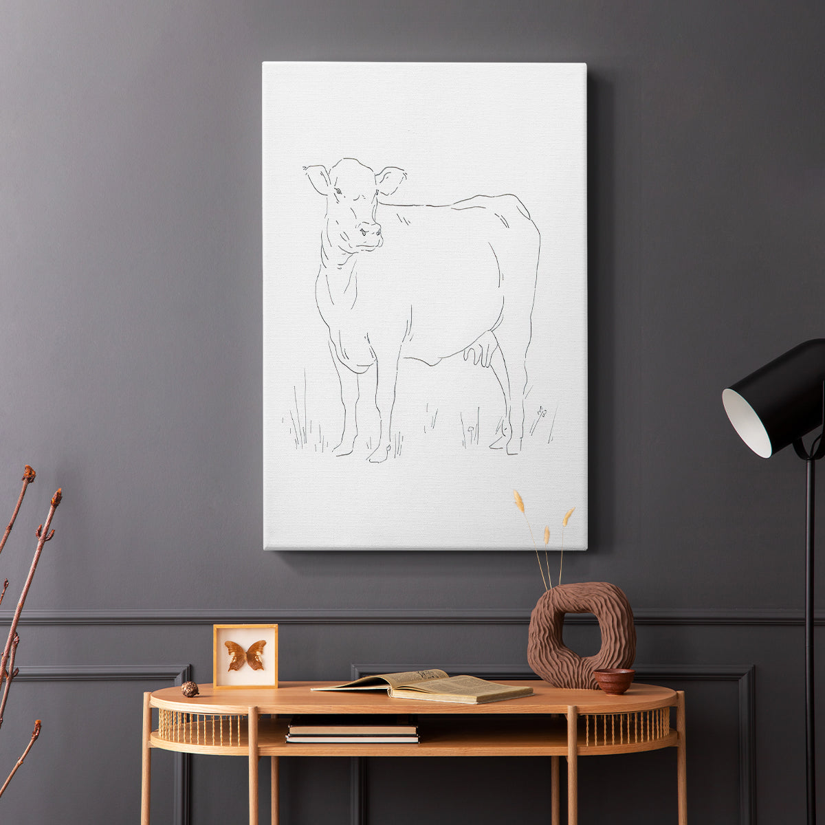 Limousin Cattle II - Canvas Art Print