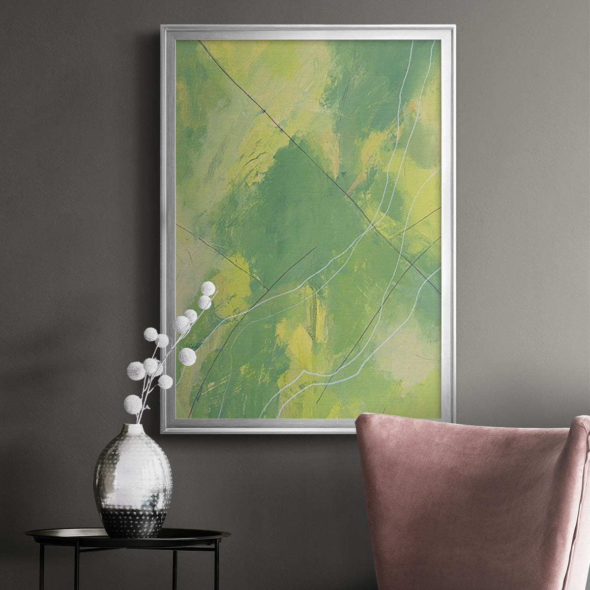 Heartland I - Modern Framed Canvas Print