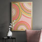 Abstract Rainbow I - Modern Framed Canvas Print