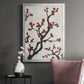 Red Berry Branch I - Modern Framed Canvas Print