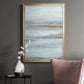 Muted Misty Marsh II - Modern Framed Canvas Print