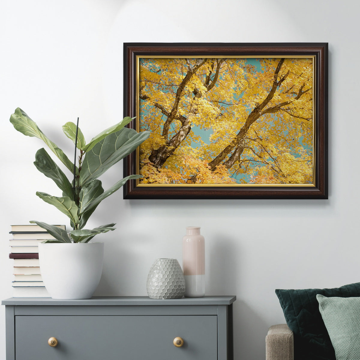 Autumn Tapestry V Premium Framed Canvas- Ready to Hang