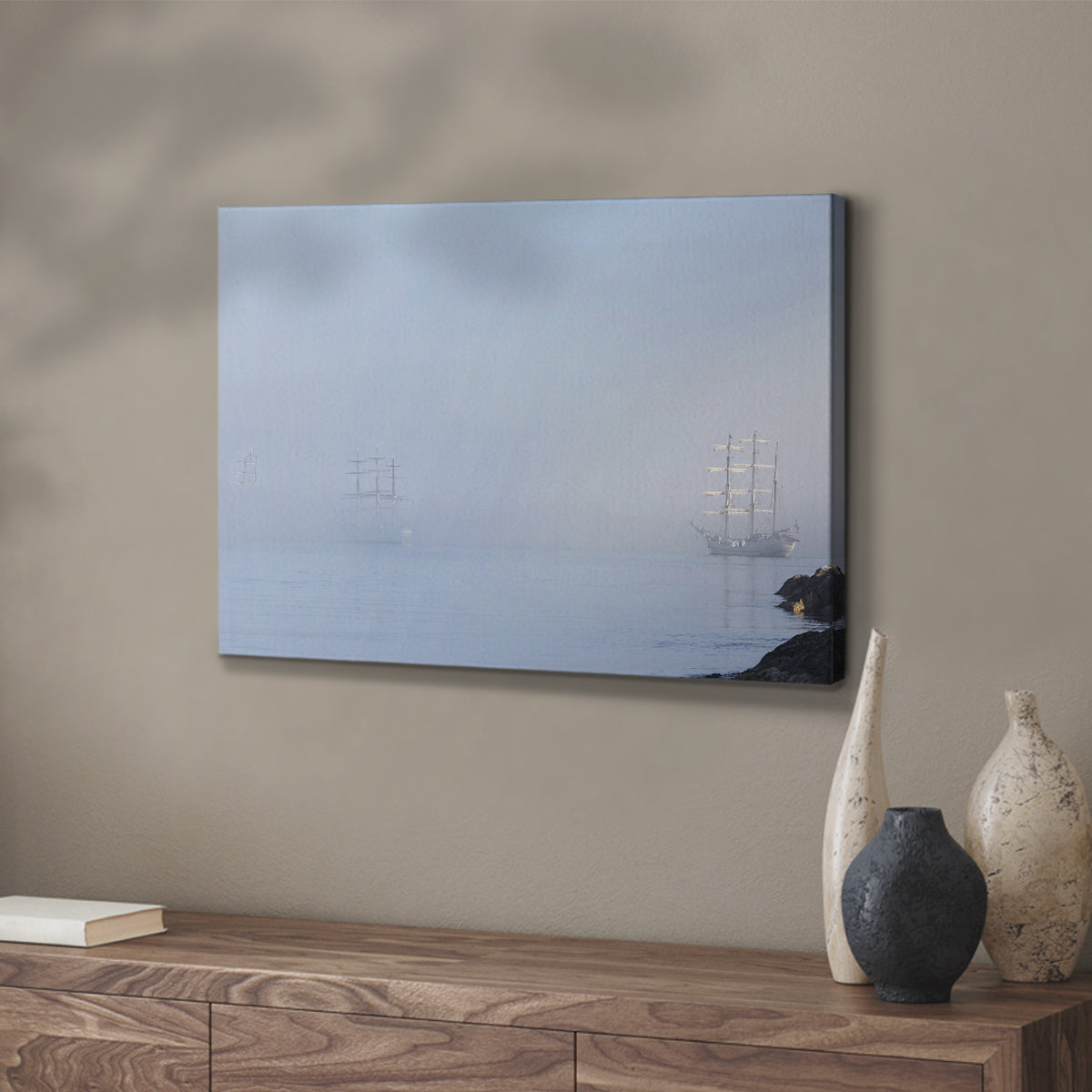 In the Mist - Canvas Art Print