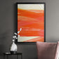 Warm Rays II - Modern Framed Canvas Print