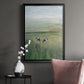 Out to Pasture II - Modern Framed Canvas Print