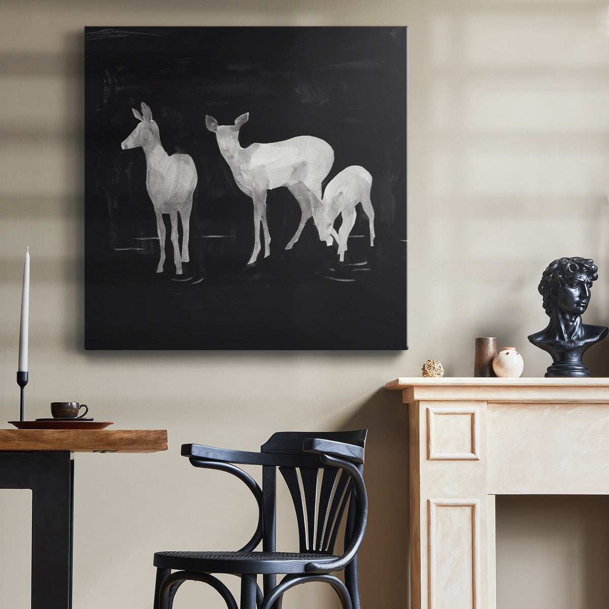 Sophisticated Whitetail II - Canvas Art Print