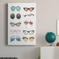 Vintage Glasses II Premium Gallery Wrapped Canvas - Ready to Hang