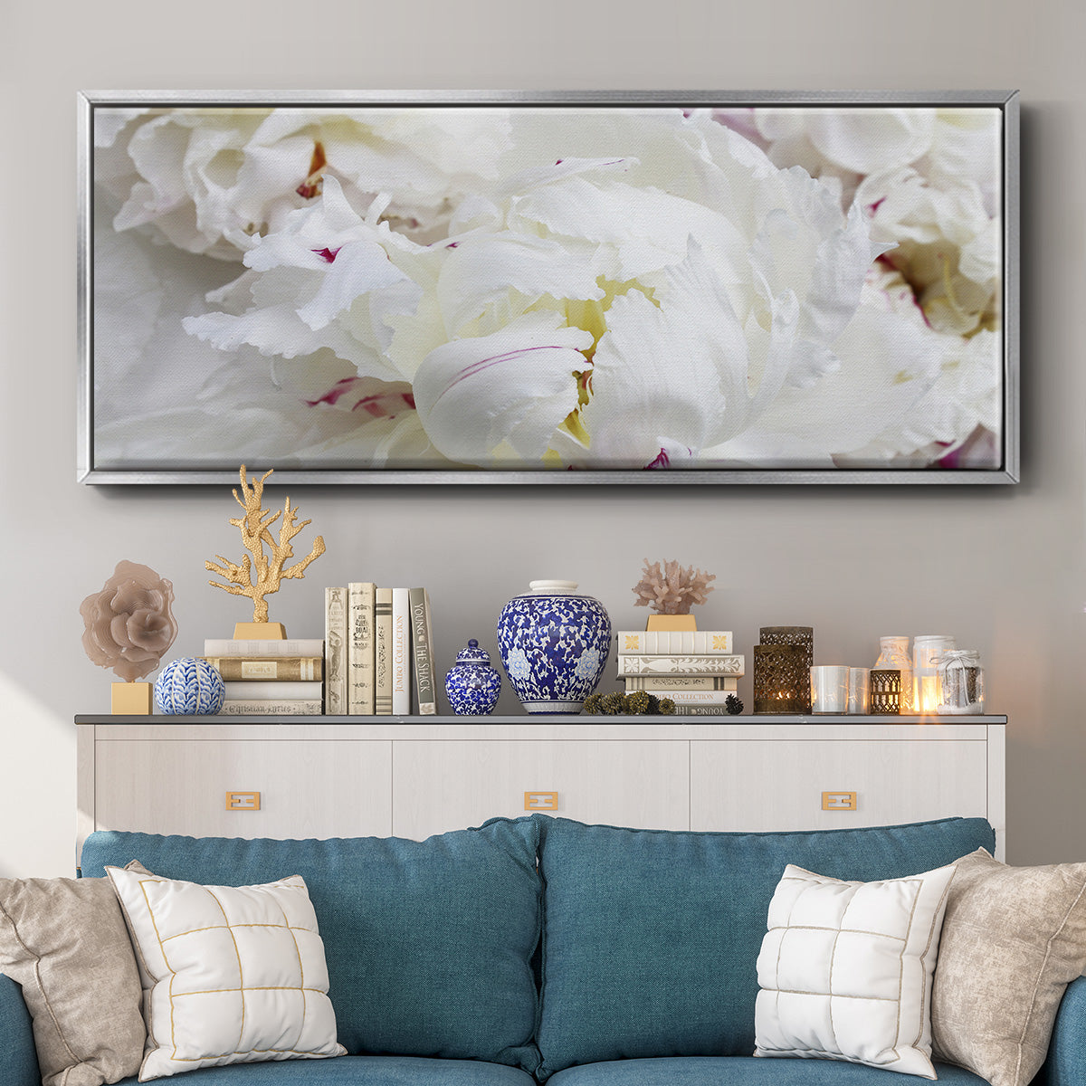 Breathless VI - Floater Framed Canvas Print
