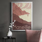 French Coast I - Modern Framed Canvas Print