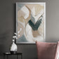 Marble Lines II - Modern Framed Canvas Print