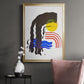 Shifting I - Modern Framed Canvas Print
