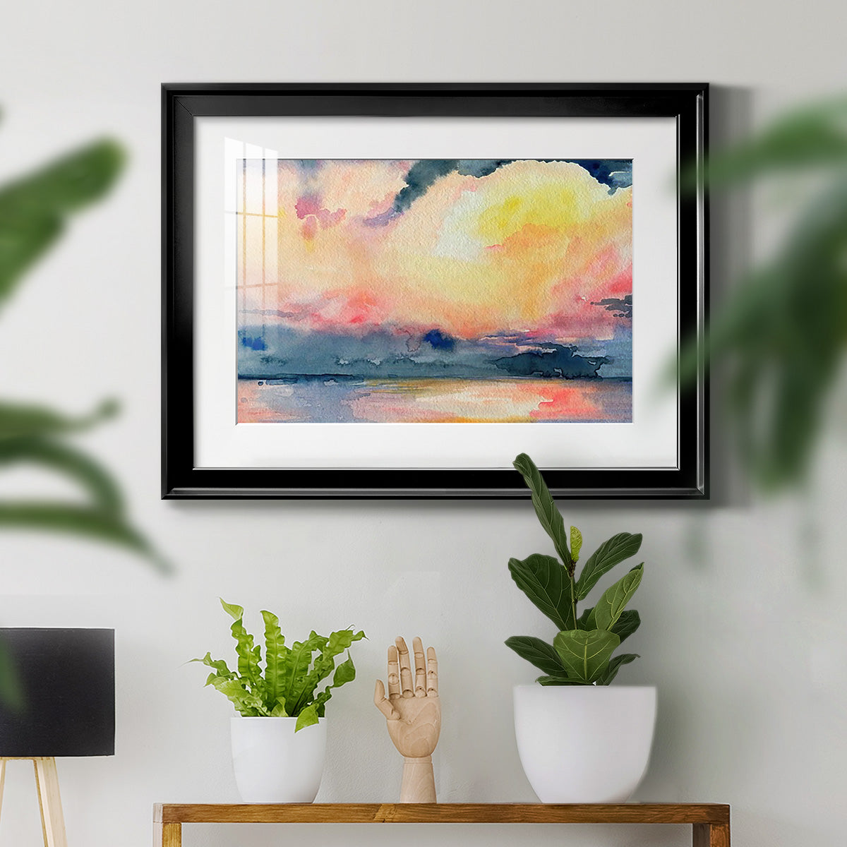 Prism Seascape III - Modern Framed Art Print