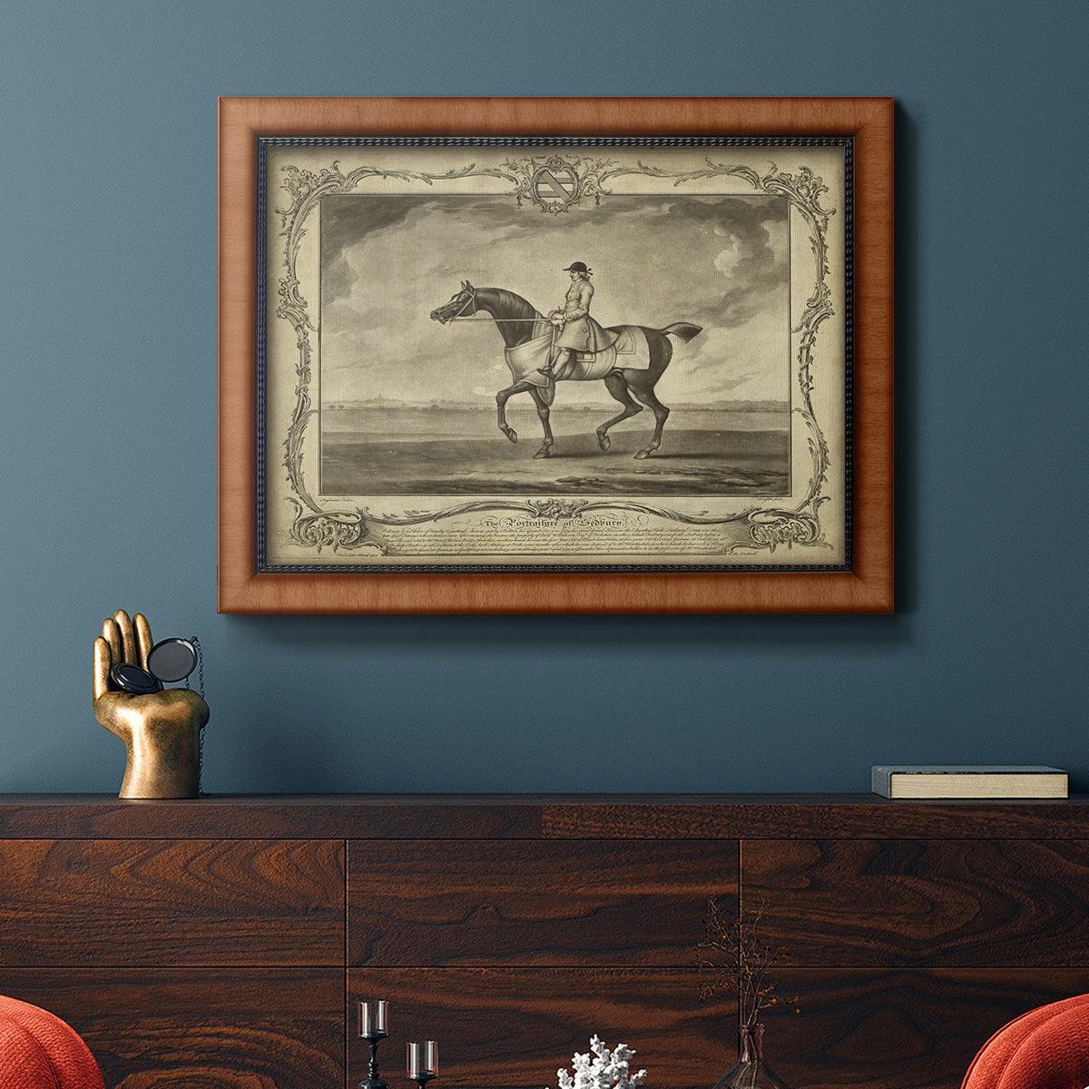 Distinguished Horses II Premium Framed Canvas- Ready to Hang