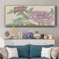 Peony Blooms I - Floater Framed Canvas Print