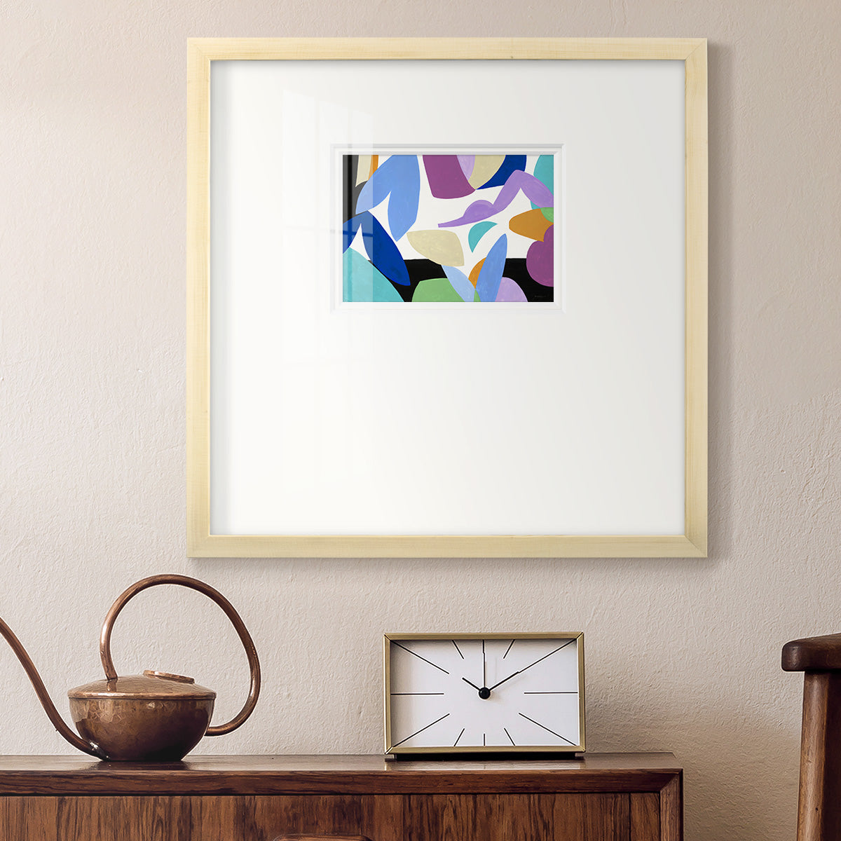 Ode to Matisse II- Premium Framed Print Double Matboard