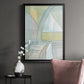 Mint Reflection II - Modern Framed Canvas Print