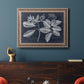 Foliage on Navy IV Premium Framed Canvas- Ready to Hang