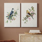 Spring Song Gray Jay Premium Gallery Wrapped Canvas - Ready to Hang - Set of 2 - 8 x 12 Each