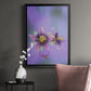 Exotic Flower Burst II - Modern Framed Canvas Print