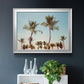 Aruba Palm - Modern Framed Canvas Print