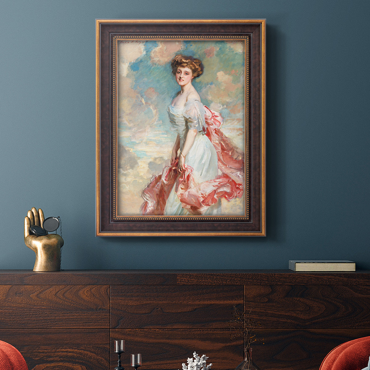 Miss Mathilde Townsend - Ornate Framed Canvas Print