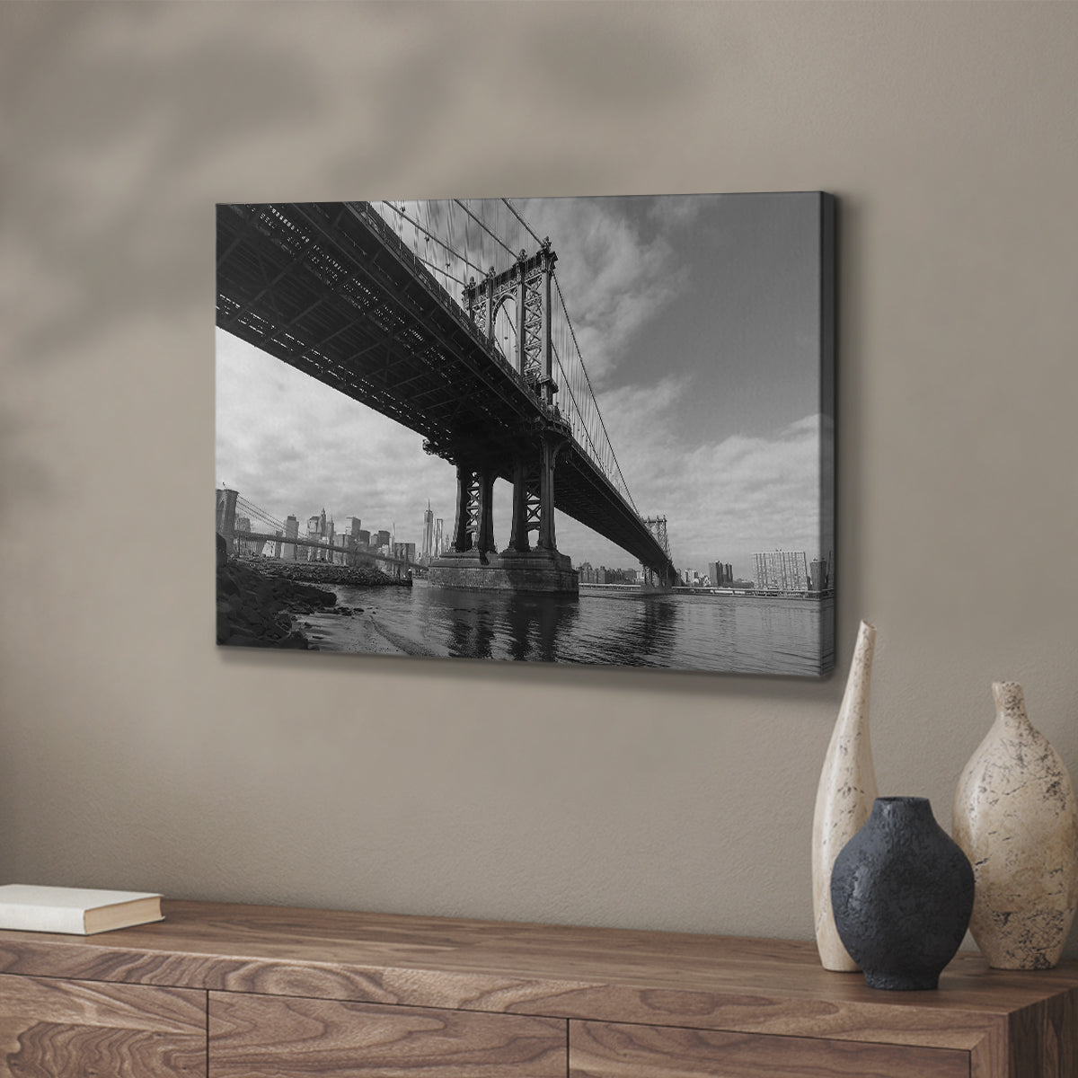 Manhattan Bridge - Canvas Art Print