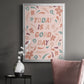 Today is a Good Day - Modern Framed Canvas Print