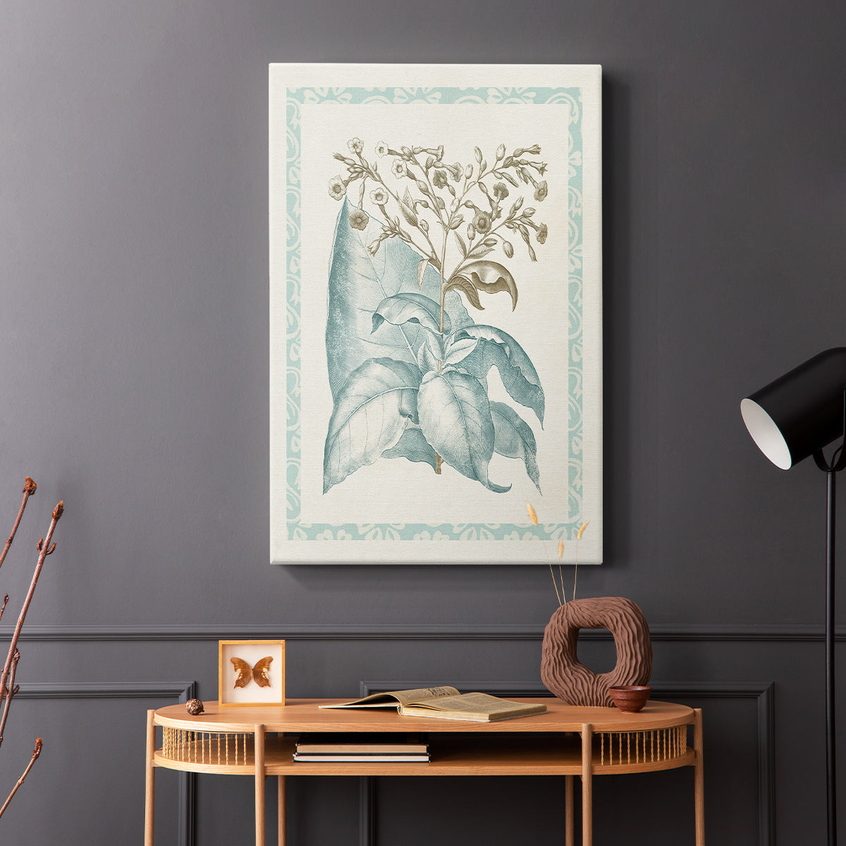 Willow Blue Besler I - Canvas Art Print