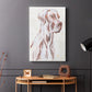 Sitting Dog IV - Canvas Art Print