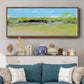 From the Terrace I - Floater Framed Canvas Print
