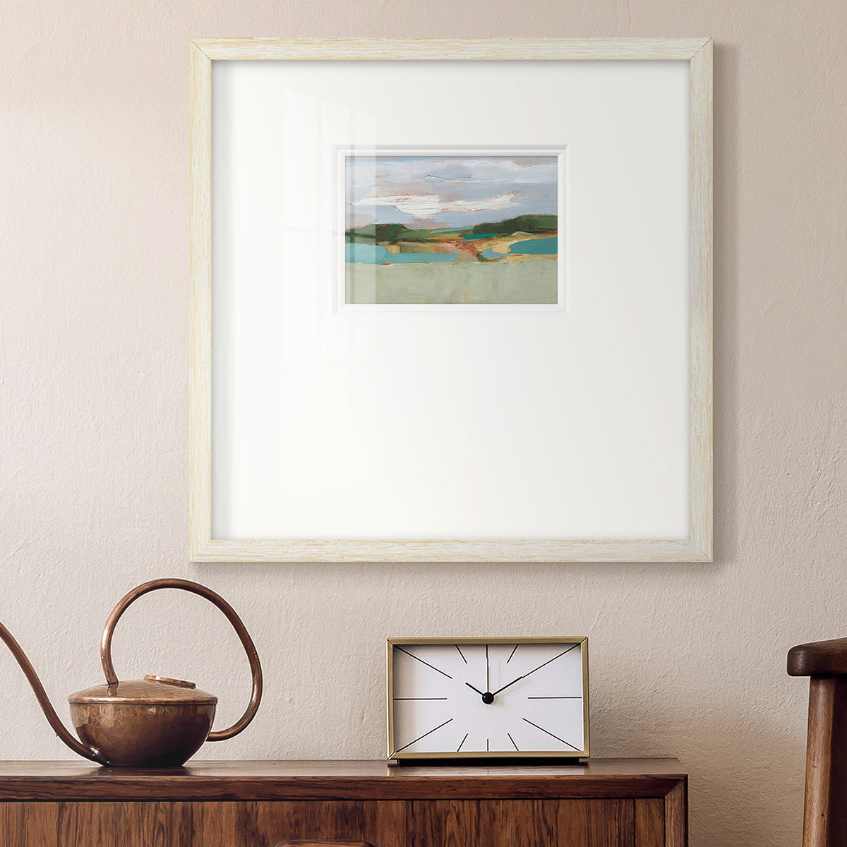 High Noon Vista Study II Premium Framed Print Double Matboard