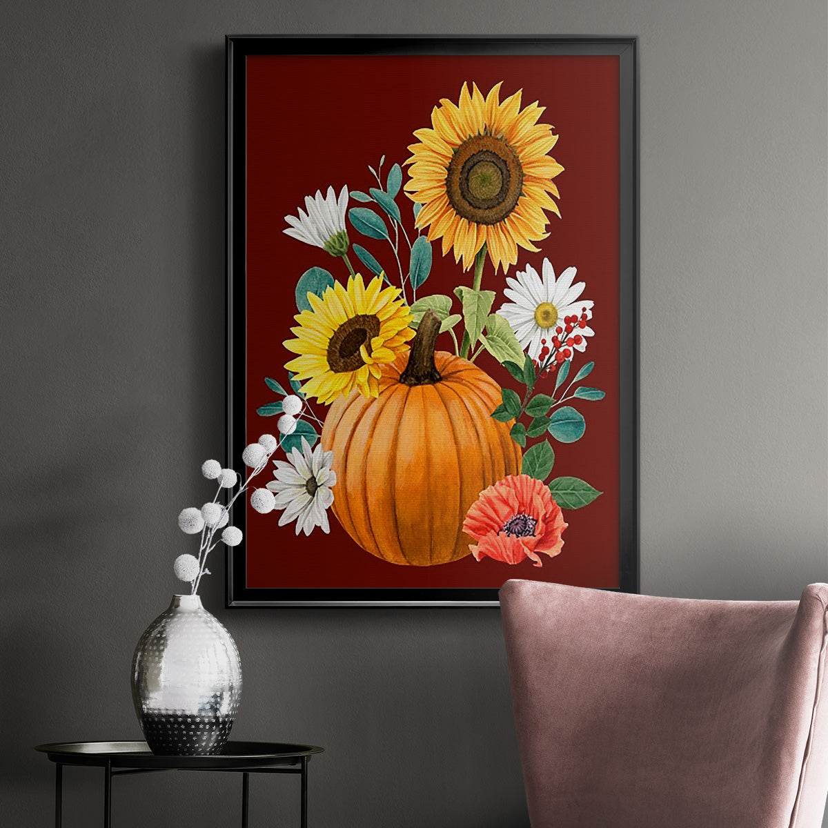 Beautiful Fall I - Modern Framed Canvas Print