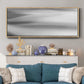 Black & White Water Panel VII - Floater Framed Canvas Print
