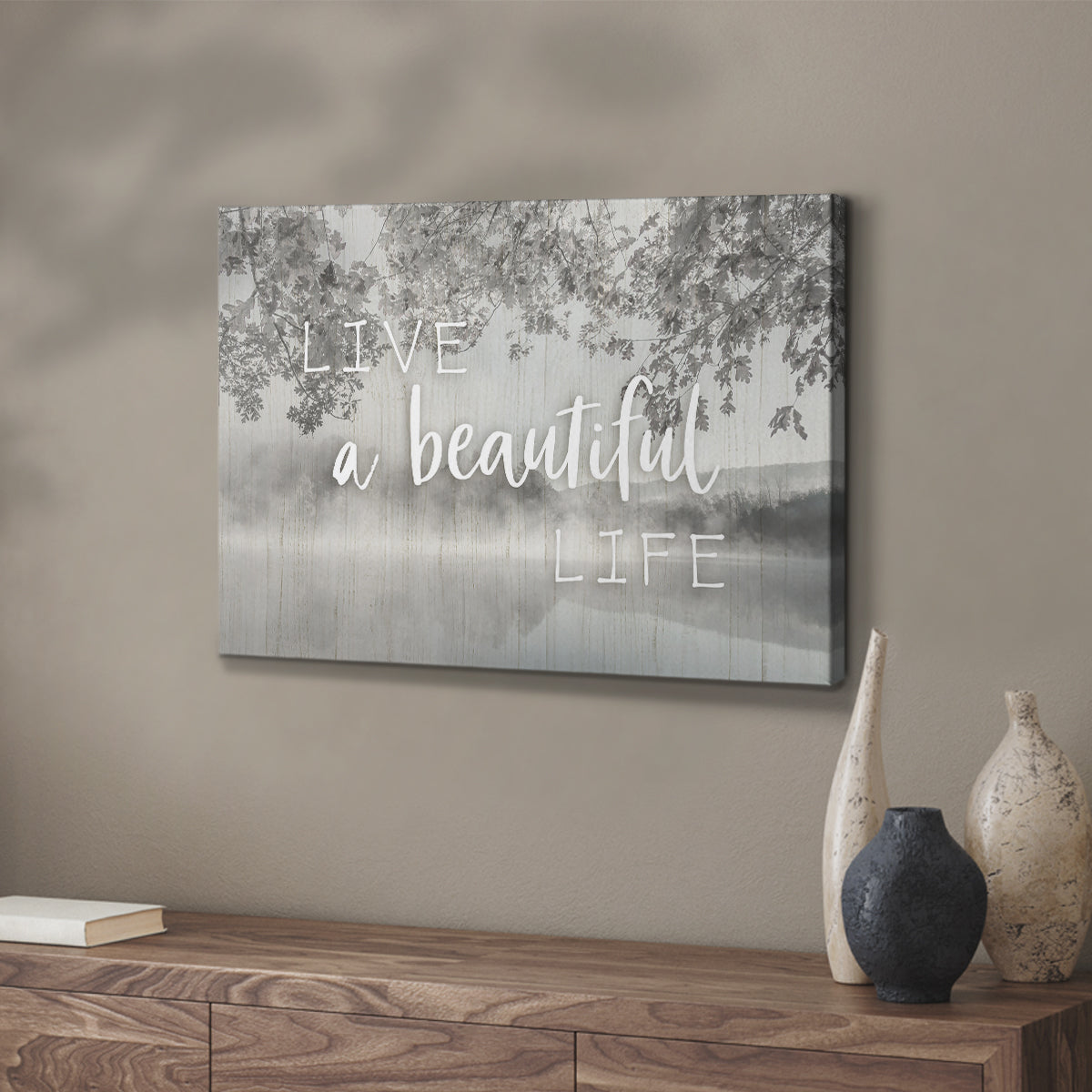 Live a Beautiful Life - Canvas Art Print