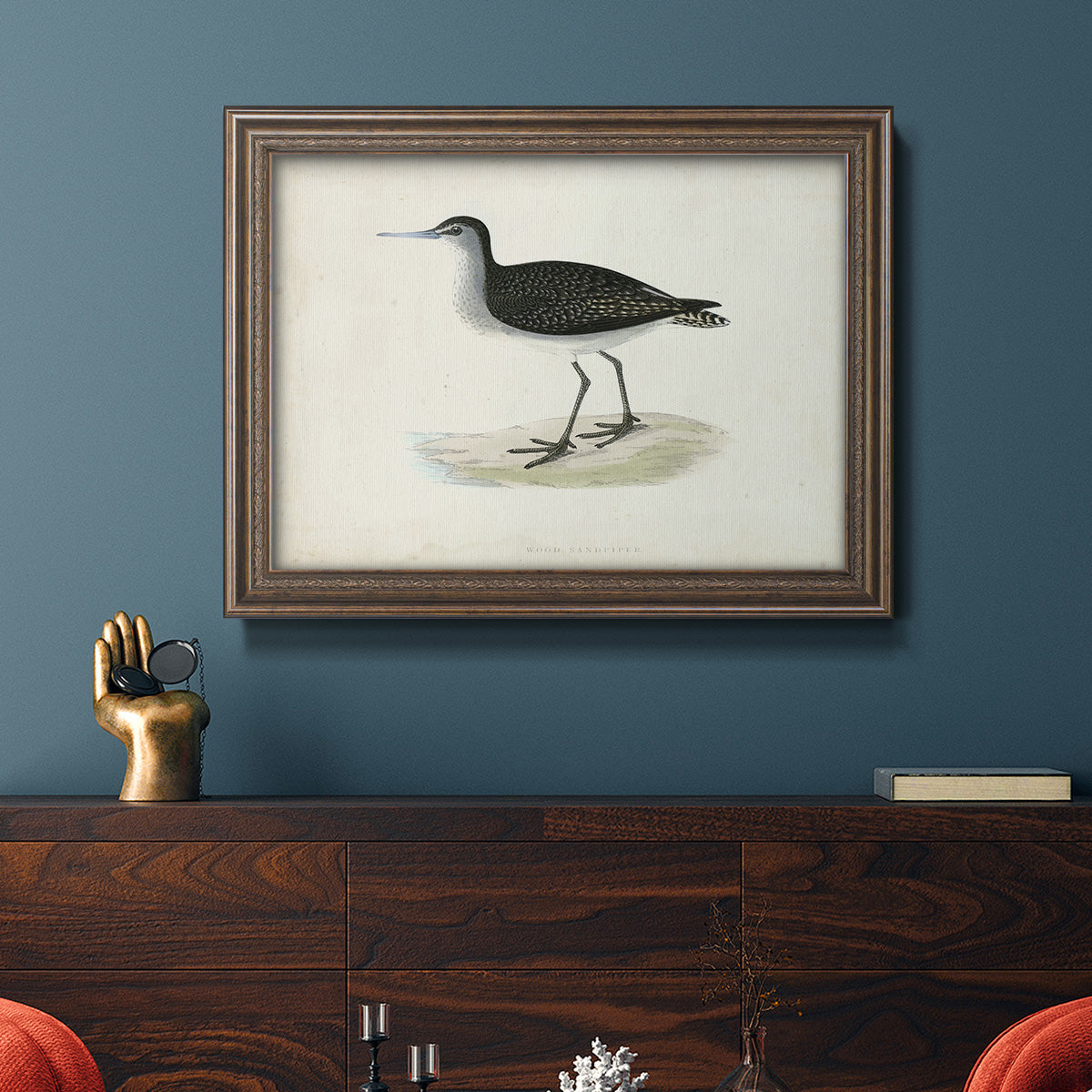 Morris Sandpipers VIII Premium Framed Canvas- Ready to Hang