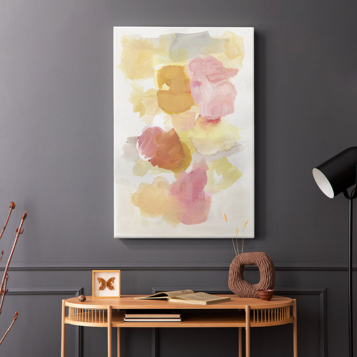 Warm Petals II - Canvas Art Print