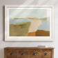 Stacked Landscape II - Barnwood Framed Art Print