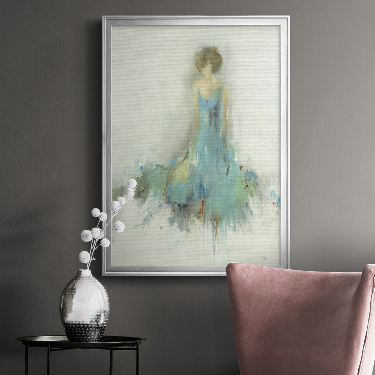 Reflection on You -  Framed Canvas Print