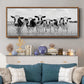 Grazing Pasture - Floater Framed Canvas Print