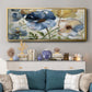 Winter Blooms - Floater Framed Canvas Print