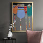 Tall Tulips - Modern Framed Canvas Print