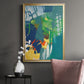 Tropical Graphics III - Modern Framed Canvas Print