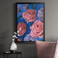 Layered Petals I - Modern Framed Canvas Print