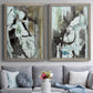 Lyrical Abstract I - Premium Framed Canvas 2 Piece Set - Ready to Hang