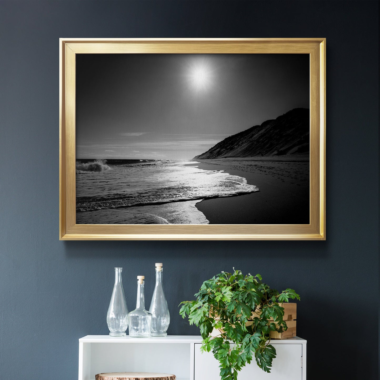 Against the Dune Premium Classic Framed Canvas - Ready to Hang