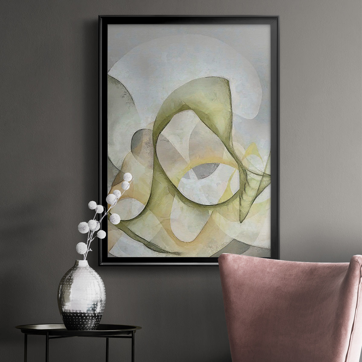 Excursion II - Modern Framed Canvas Print
