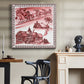 Christmas Wonderland Toile I - Canvas Art Print